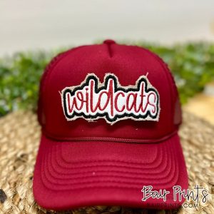 Glitter Applique Mascot Hat
