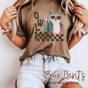 Owls Grunge Mascot