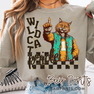 Wildcats Grunge Mascot