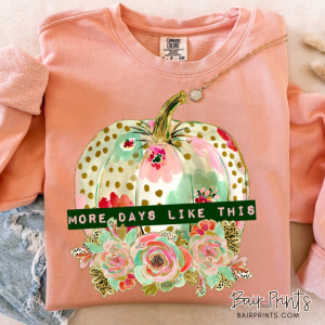 More Days Like This Pumpkin Shirt