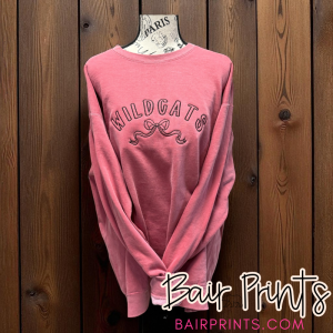 Embroidered Wildcats Croquet Sweatshirt