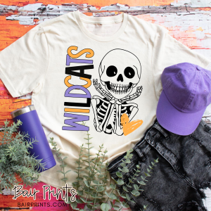Wildcats Skeleton T-Shirt