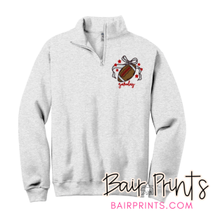 Game Day Embroidered ¼ Zip Sweatshirt