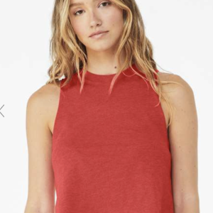 Women's Racerback Crop Tank