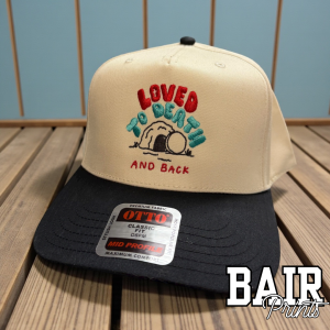 ❤️ Loved to Death and Back Embroidered Hat | Otto 5-Panel Mid-Profile Snapback