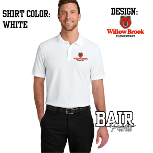 Willow Brook Embroidered Polo-Mens