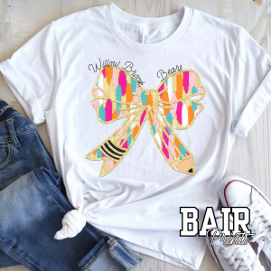 Willow Brook Teacher Bright Bow T-Shirt