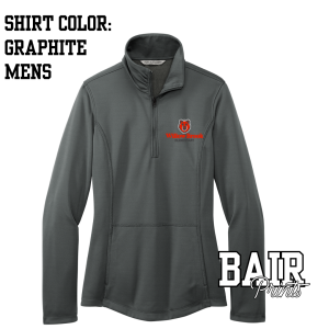 Willow Brook Embroidered Mens 1/4 Zip