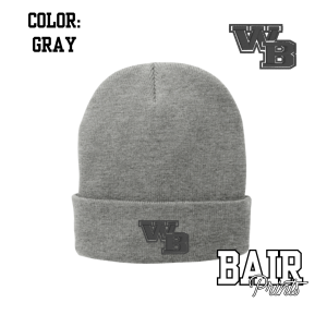 WB Embroidered Beanie