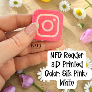 NFC Key Chain Tag Custom 3D Printed