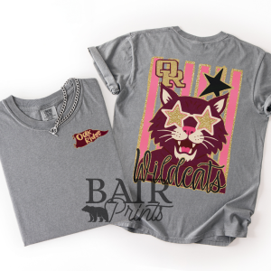 Preppy Retro Wildcat Shirt
