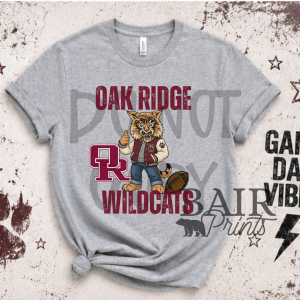 Fierce Wildcat Mascot Tee