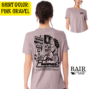 Ladies Girl Powered T-Shirt