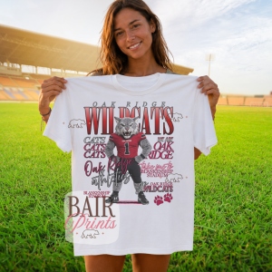 OR Wildcats Football Stadium T-Shirt